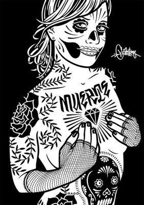 Muerte, Häftad