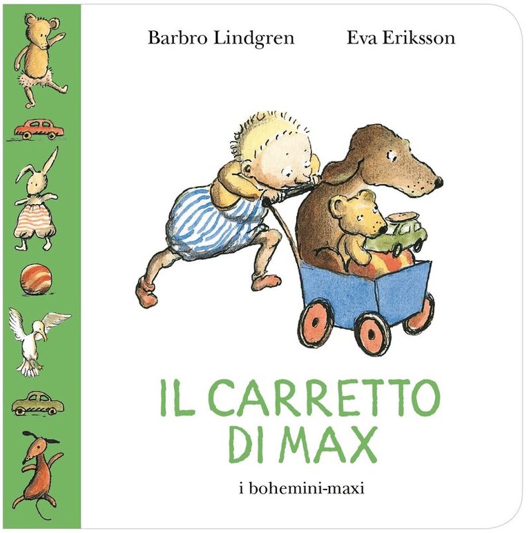 Barbro Lindgren - Max Bil (Italienska), Inbunden