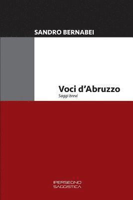 Sandro Bernabei - Voci d'Abruzzo: Saggi Brevi, Häftad
