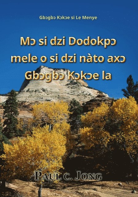 Paul C. Jong - M? si dzi Dodokp? mele o si dzi nato ax? Gb?gb? K?k?e la: Gb?gb? K?k?e si Le Menye, E-bok
