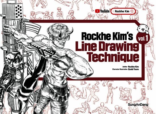 Rockhe Kim - Rockhe Kim's Line Drawing Technique Vol. 1, Inbunden