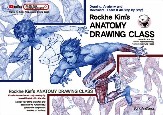 Rockhe Kim - Rockhe Kim's Anatomy Drawing Class, Inbunden