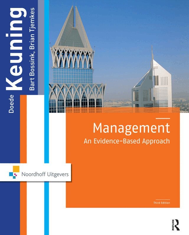 Doede Keuning, Bart Bossink, Brian Tjemkes - Management, Häftad