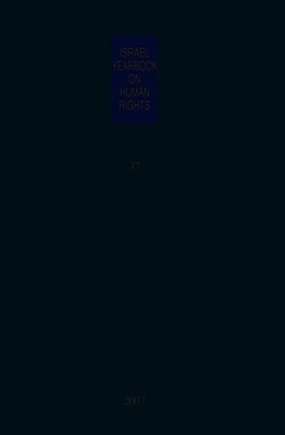 Yoram Dinstein, Fania Domb - Israel Yearbook on Human Rights, Volume 37 (2007), Inbunden