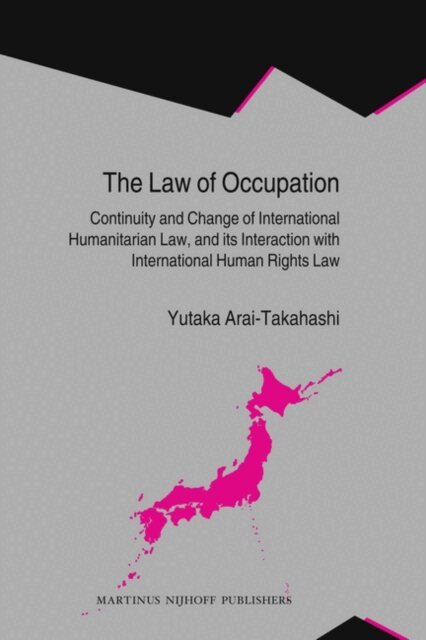 Yutuka Arai - Law of Occupation, E-bok