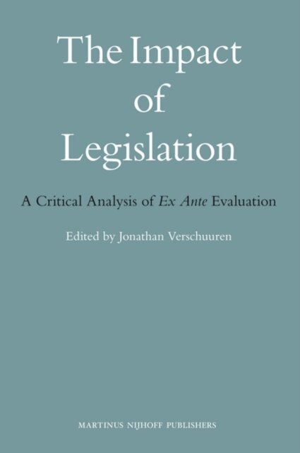 Jonathan Verschuuren - Impact of Legislation, E-bok