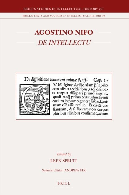 Leen Spruit - Agostino Nifo De intellectu, E-bok