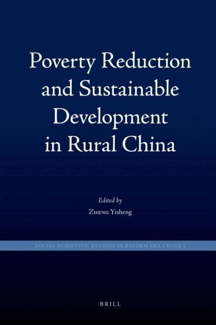 Yisheng Zheng - Poverty Reduction and Sustainable Development in Rural China, E-bok