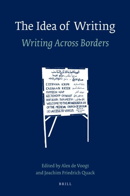 Joachim Friedrich Quack, Alex de Voogt - Idea of Writing, E-bok