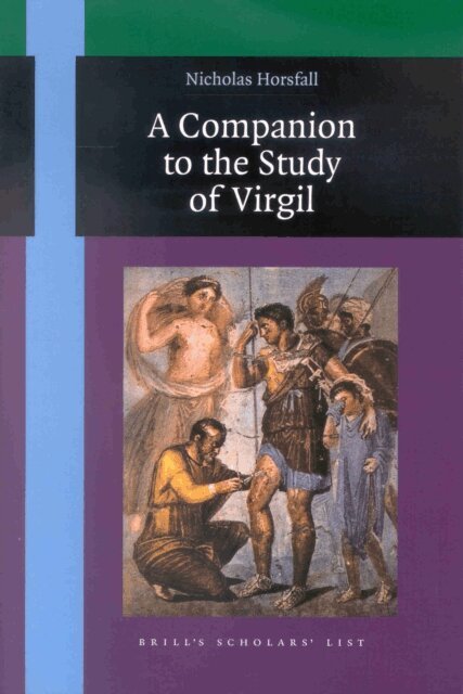 Nicholas Horsfall - Companion to the Study of Virgil, E-bok