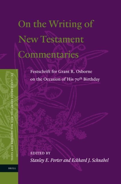 On the Writing of New Testament Commentaries, E-bok