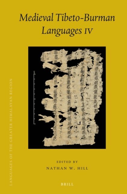 Medieval Tibeto-Burman Languages IV, E-bok