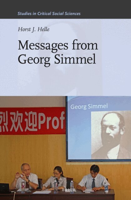 Horst Jurgen Helle - Messages from Georg Simmel, E-bok