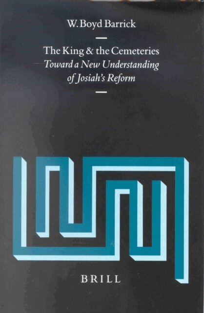 W. Boyd Barrick - King and the Cemeteries, E-bok