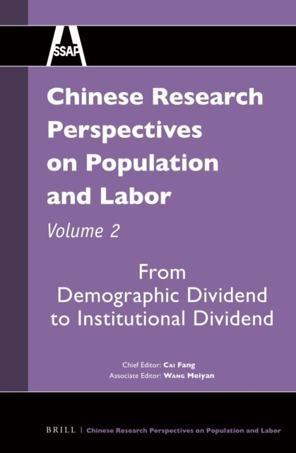 Meiyan Wang, Fang Cai - Chinese Research Perspectives on Population and Labor, Volume 2, E-bok
