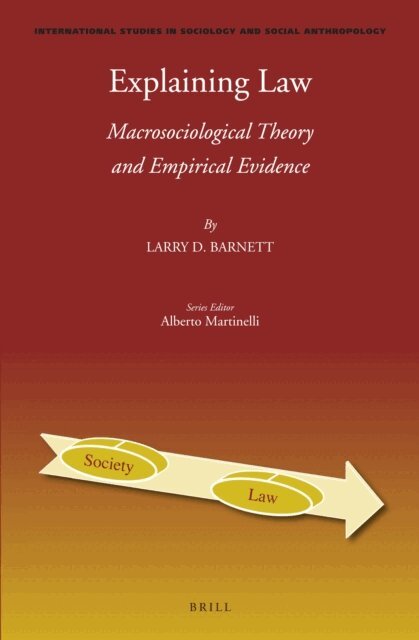 Larry D. Barnett - Explaining Law, E-bok