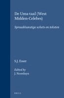 S. J. Esser, J. Noorduyn - de Uma-Taal (West Midden-Celebes): Spraakkunstige Schets En Teksten, Häftad