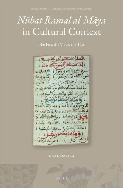 Carl Davila - Nubat Ramal al-Maya in Cultural Context, E-bok