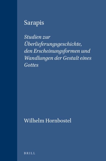 Wilhelm Hornbostel - Sarapis, E-bok