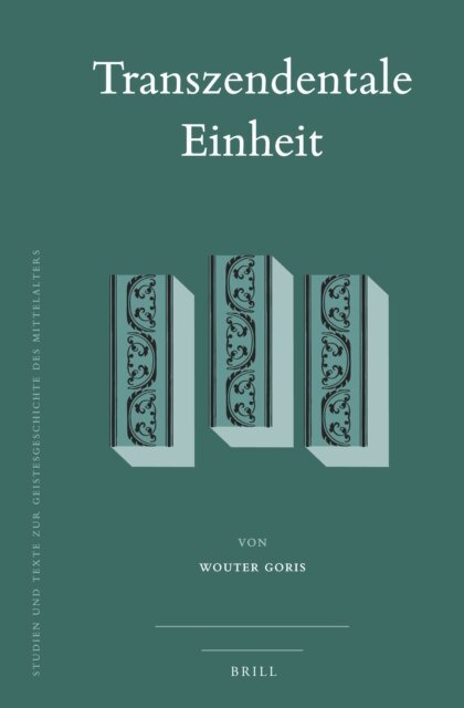 Wouter Goris - Transzendentale Einheit, E-bok