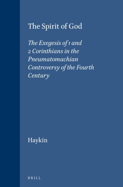 Michael A.G. Haykin - Spirit of God, E-bok