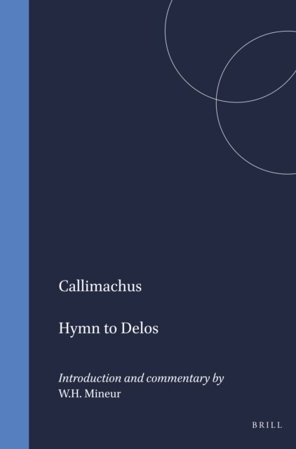Callimachus, W.H. Mineur - Hymn to Delos, E-bok