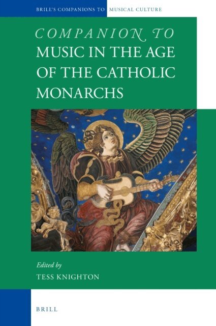 Companion to Music in the Age of the Catholic Monarchs, E-bok