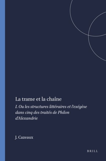 J. Cazeaux - trame et la chaine, E-bok