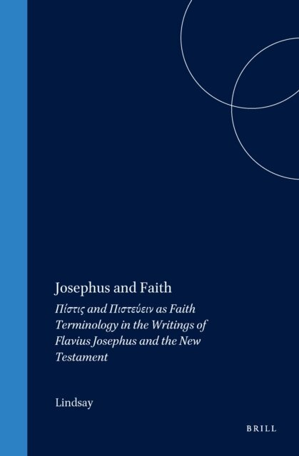Lindsay - Josephus and Faith, E-bok