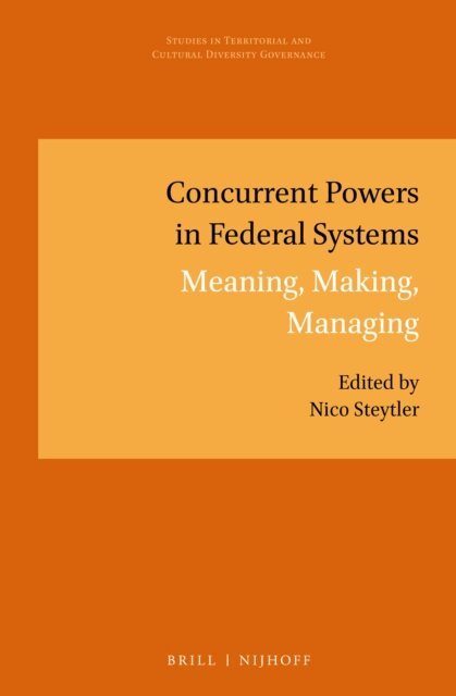 Nico Steytler - Concurrent Powers in Federal Systems, E-bok