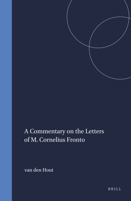van den Hout - Commentary on the Letters of M. Cornelius Fronto, E-bok
