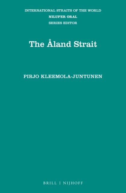 Pirjo Kleemola-Juntunen - Aland Strait, E-bok