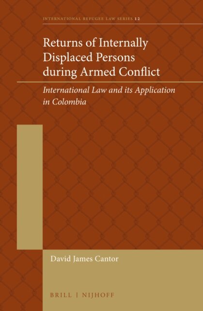 David James Cantor - Returns of Internally Displaced Persons during Armed Conflict, E-bok