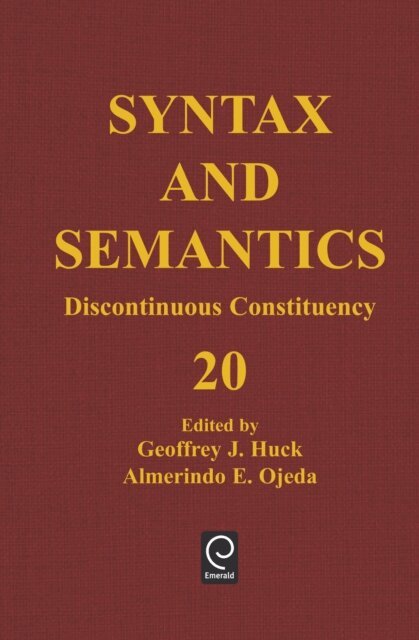 Geoffrey J. Huck, Almerindo E. Ojeda - Discontinuous Constituency, E-bok