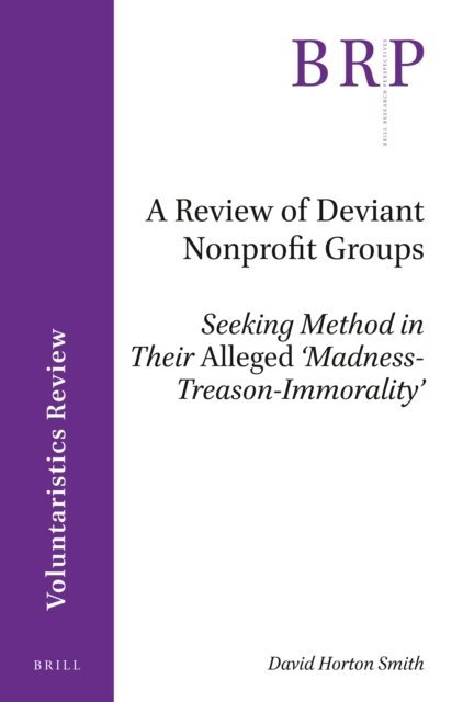 David Horton Smith - Review of Deviant Nonprofit Groups, E-bok