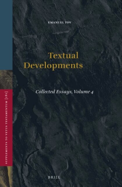 Emanuel Tov - Textual Developments, E-bok