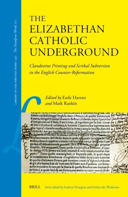 Mark Rankin, Earle Havens - Elizabethan Catholic Underground, E-bok