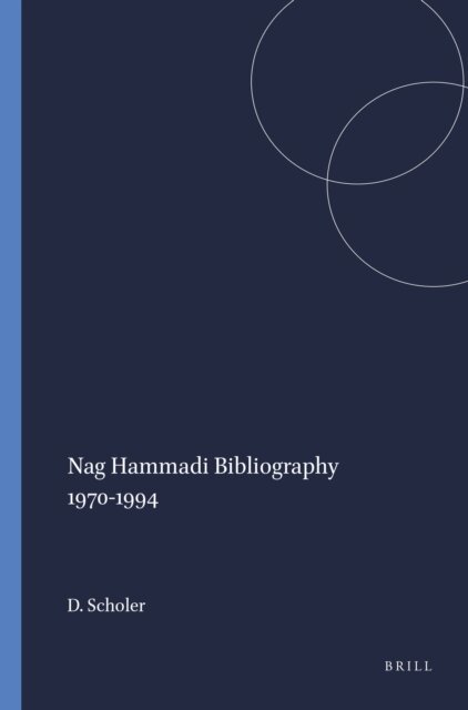 David Scholer - Nag Hammadi Bibliography 1970-1994, E-bok