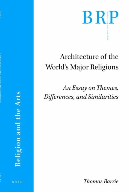Thomas Barrie - Architecture of the World's Major Religions, E-bok