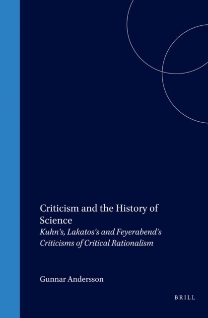 Andersson - Criticism and the History of Science, E-bok