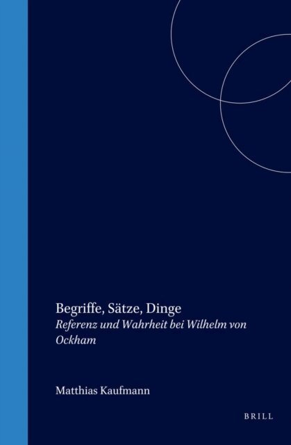 M. Kaufmann - Begriffe, Satze, Dinge, E-bok