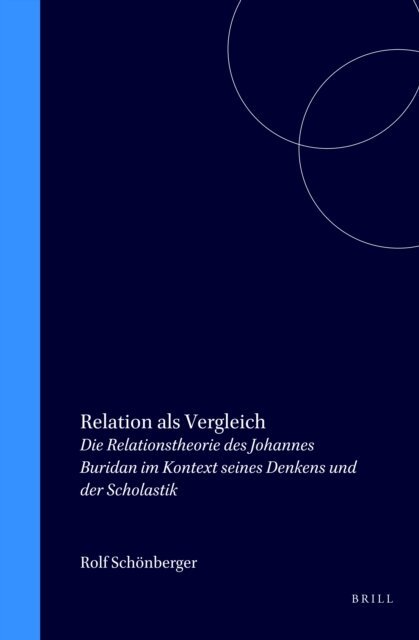 Schonberger - Relation als Vergleich, E-bok