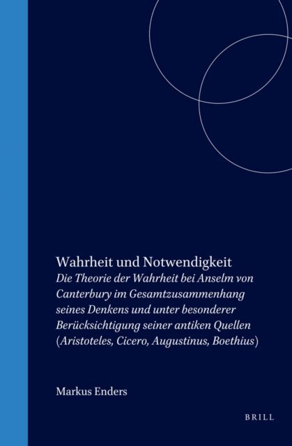 Markus Enders - Wahrheit und Notwendigkeit, E-bok