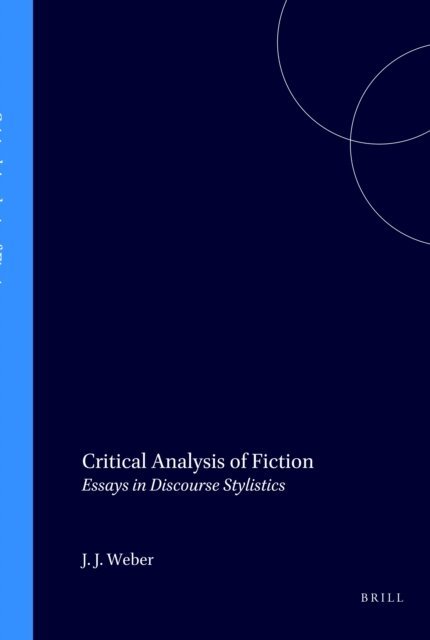 Jean Jacques Weber - Critical Analysis of Fiction, E-bok