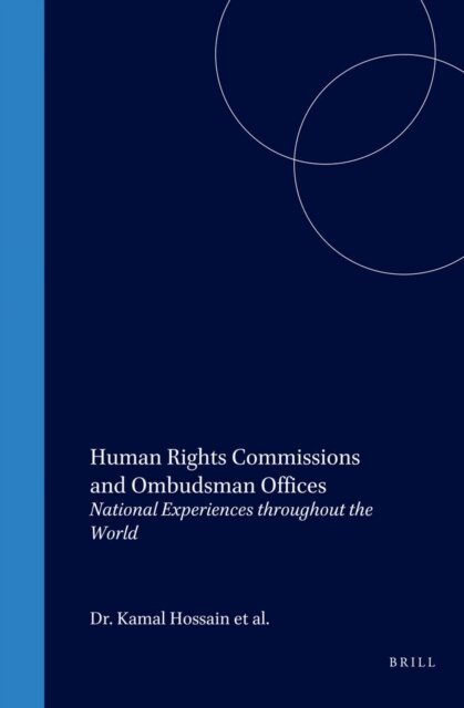 Edmond Volker, Haile Selassie Gebre Selassie, Leonard F.M. Besselink, Kamel Hossain - Human Rights Commissions and Ombudsman Offices, E-bok
