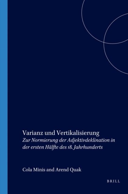 Anja Voeste - Varianz und Vertikalisierung, E-bok