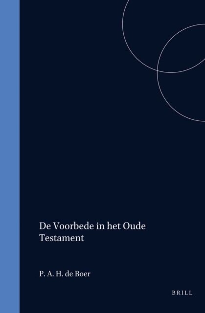 de Boer - Voorbede in het Oude Testament, E-bok