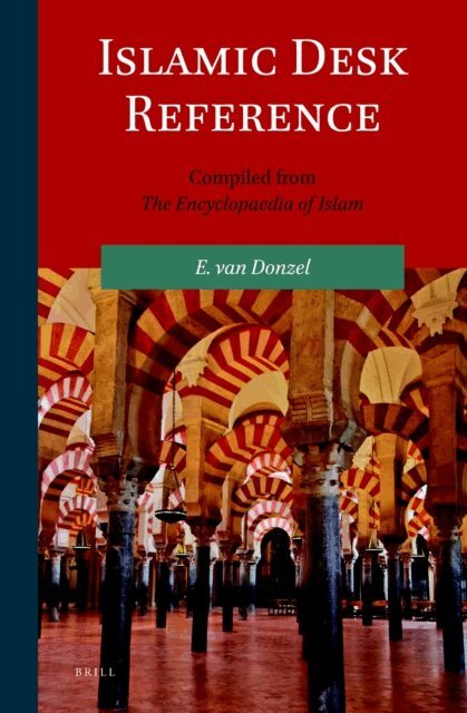E.J. van Donzel - Islamic Desk Reference, E-bok