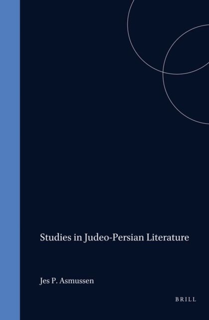 Asmussen - Studies in Judeo-Persian Literature, E-bok
