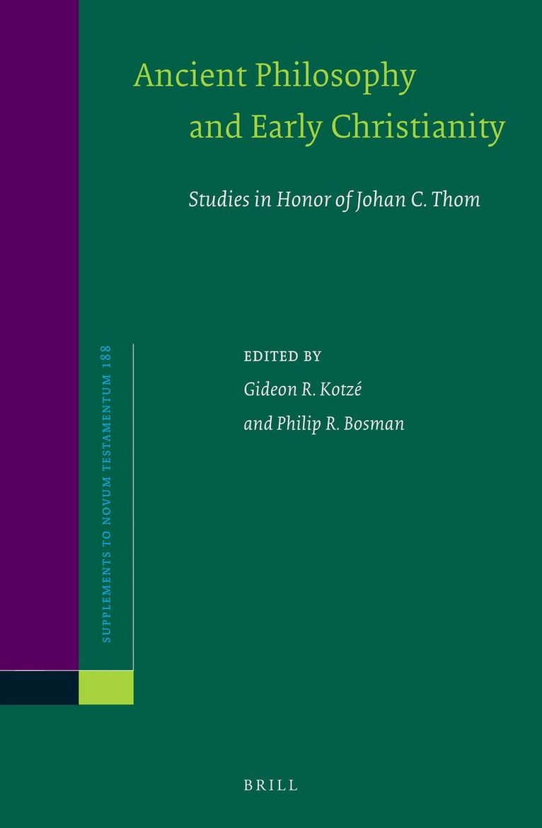 Ancient Philosophy and Early Christianity